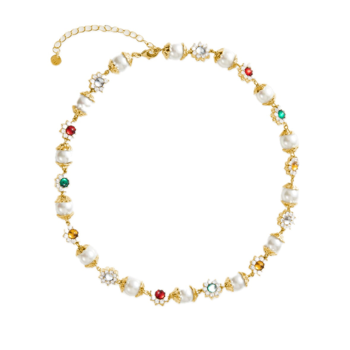 Pearl Gem Necklace