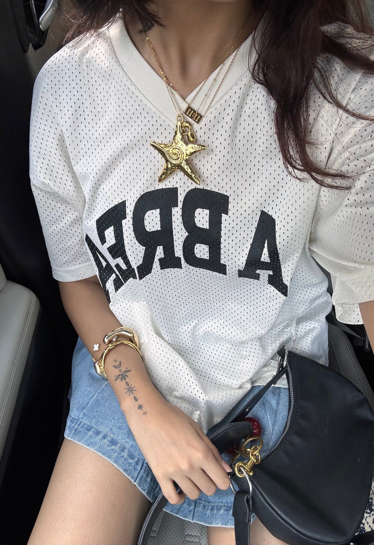 Starfish Necklace Gold