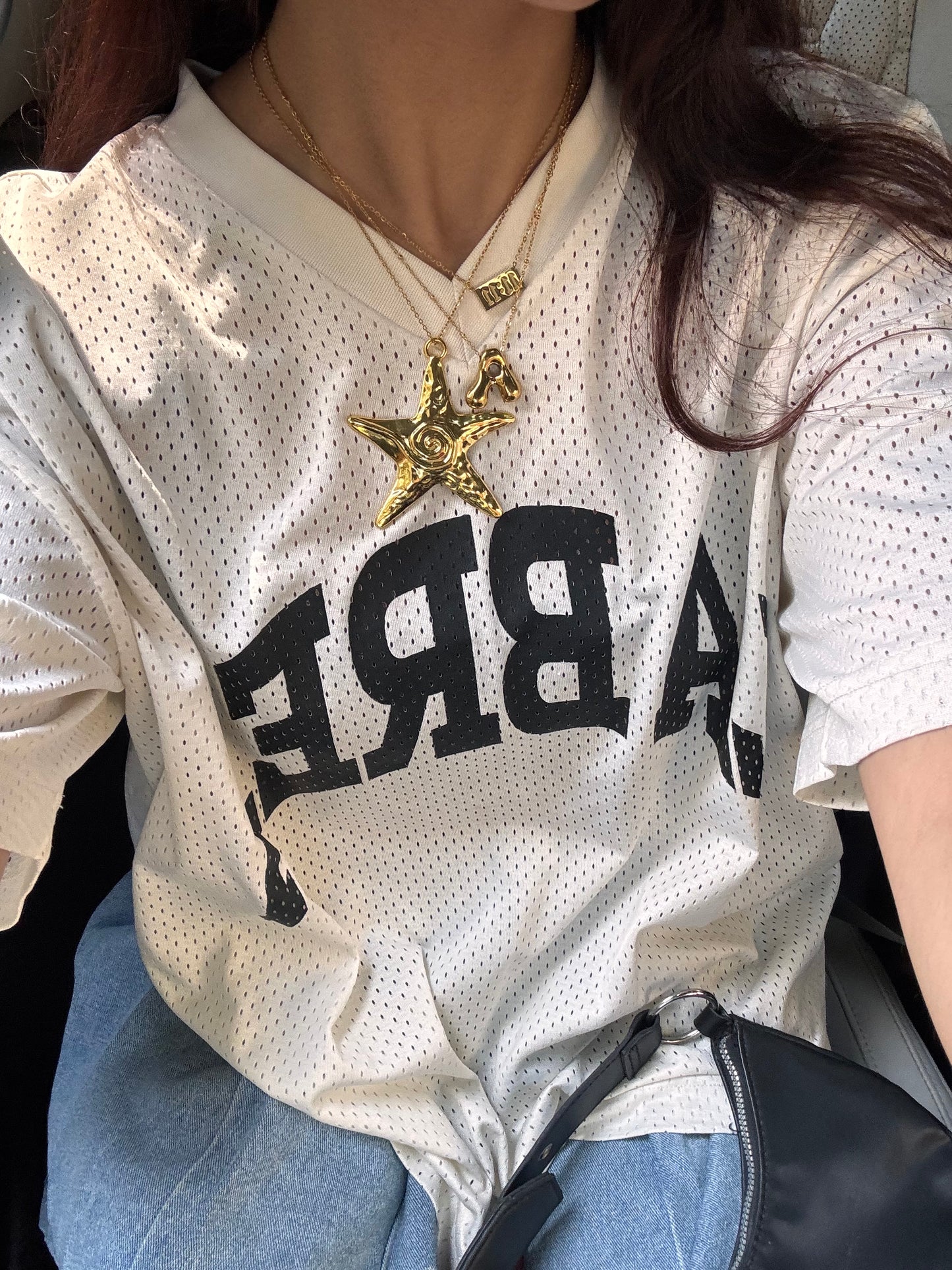 Starfish Necklace Gold