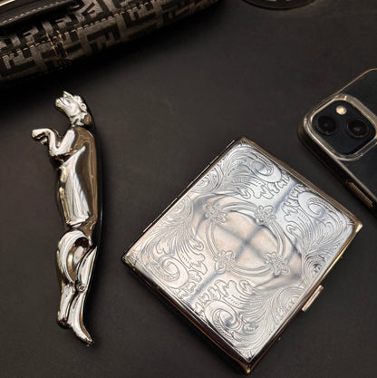Cig Case+ Jaguar Lighter