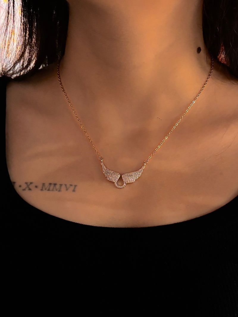 Angel Necklace Gold