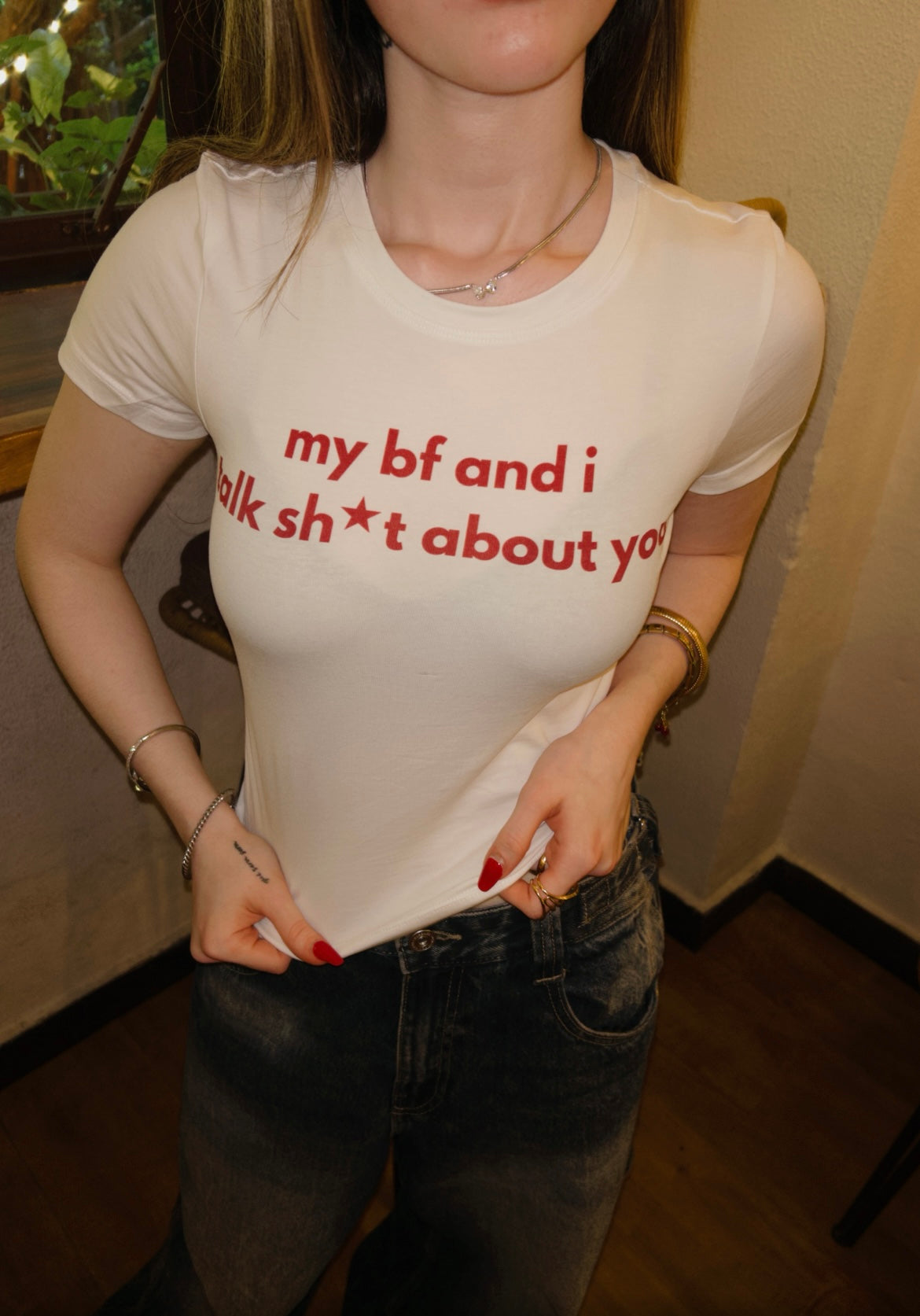 My bf and i talk sh*t