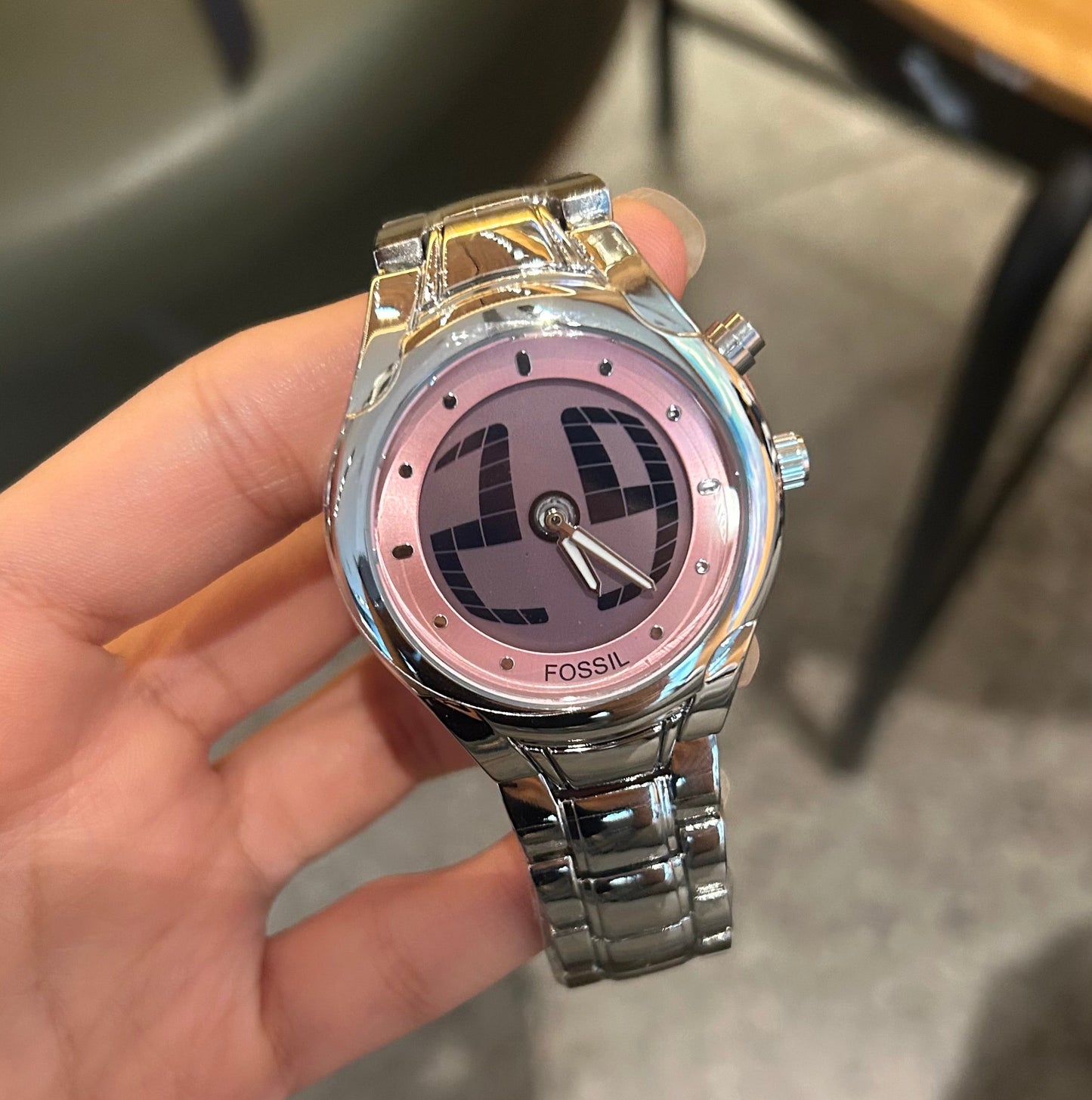Y2k Digital Watch (Pink)