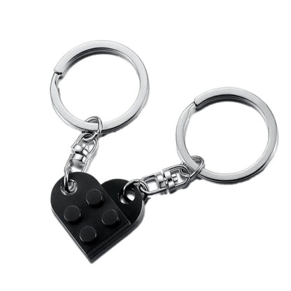 Lego Couple Keychain