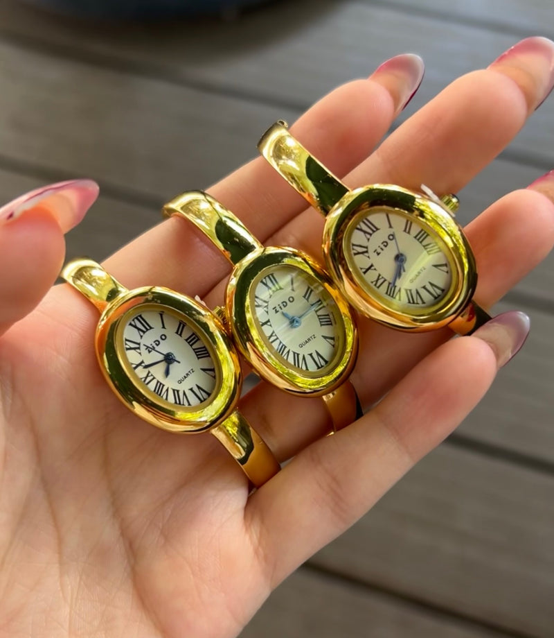 Vintage Watch Gold