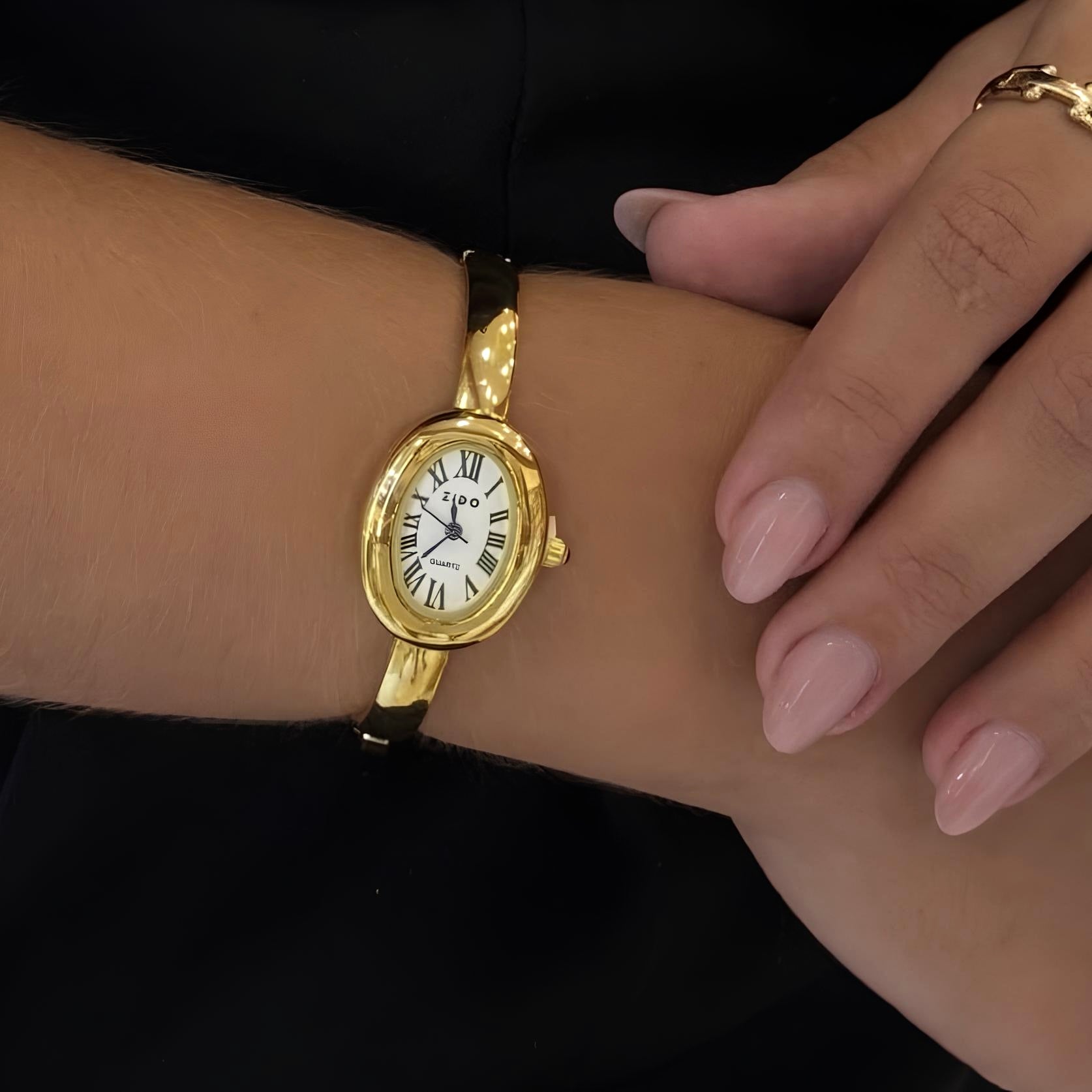 Vintage Watch Gold