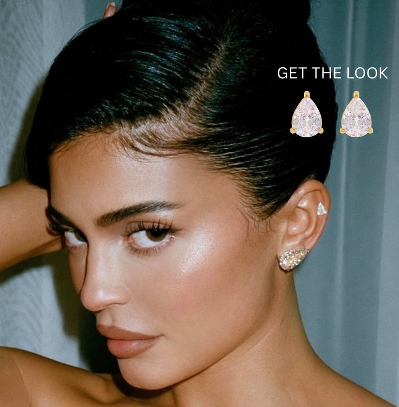 Pear Diamond Earrings