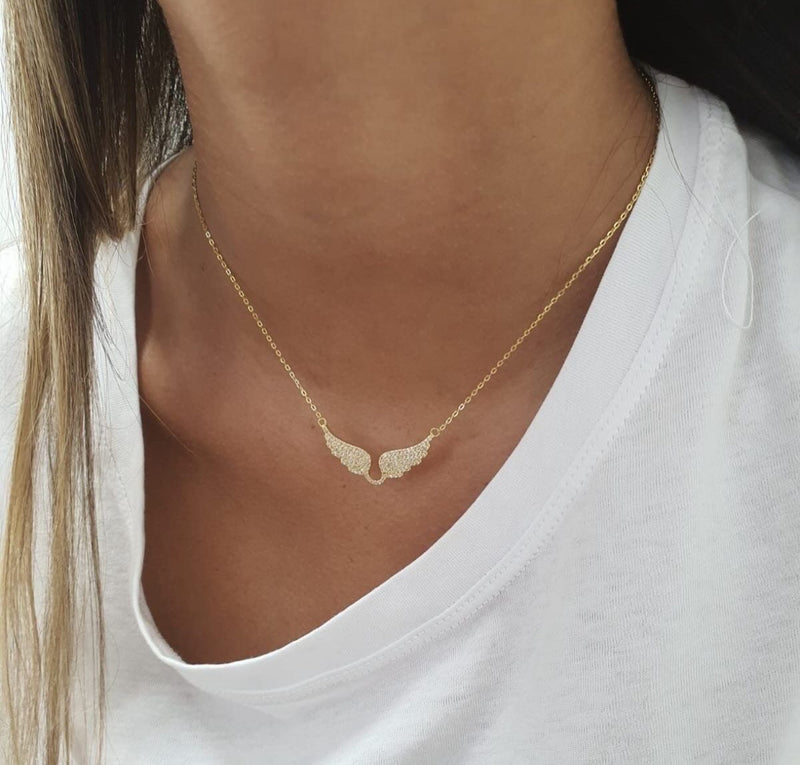 Angel Necklace Gold