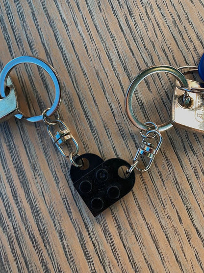 Lego Couple Keychain