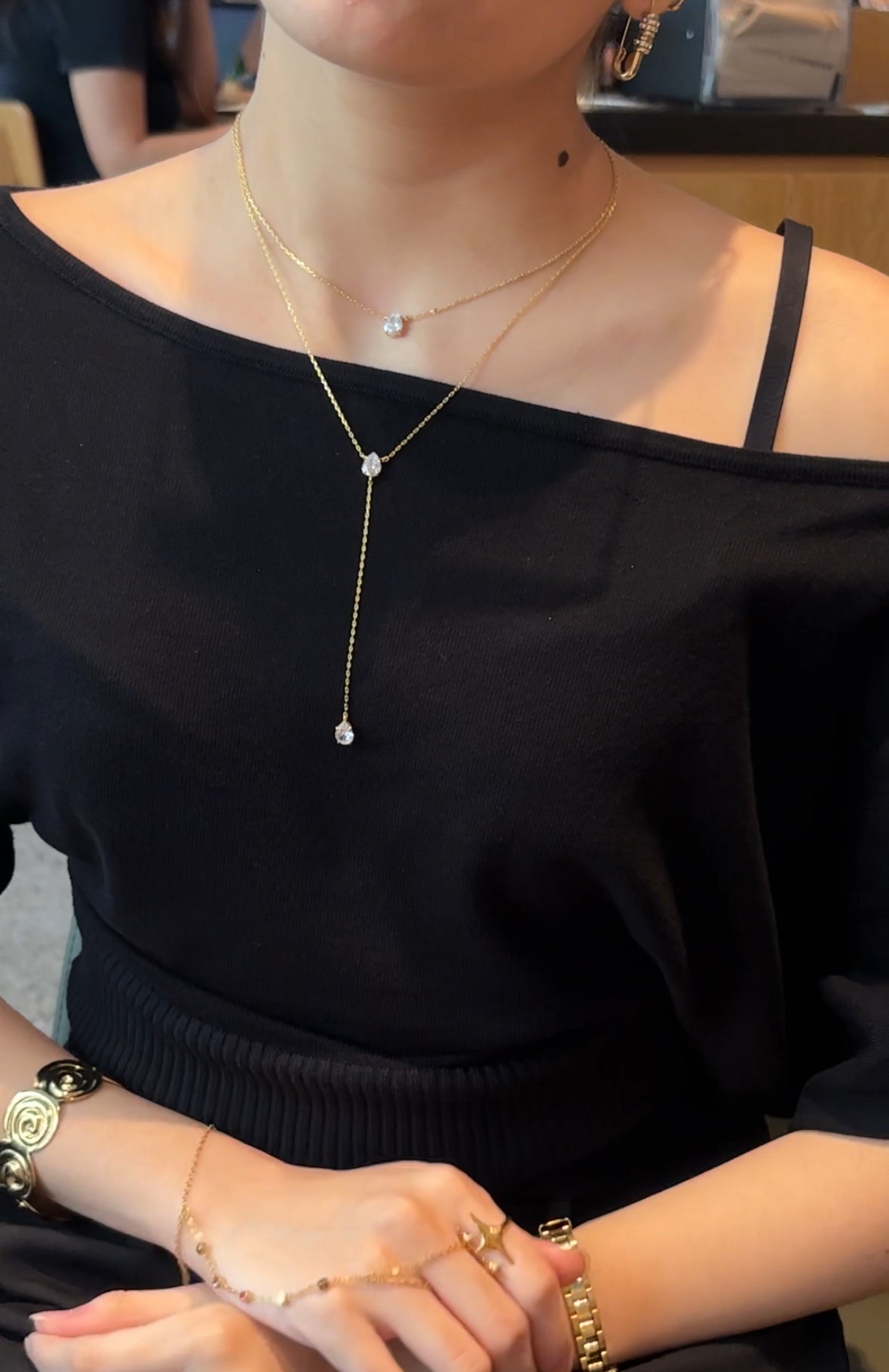 Champagne Necklace