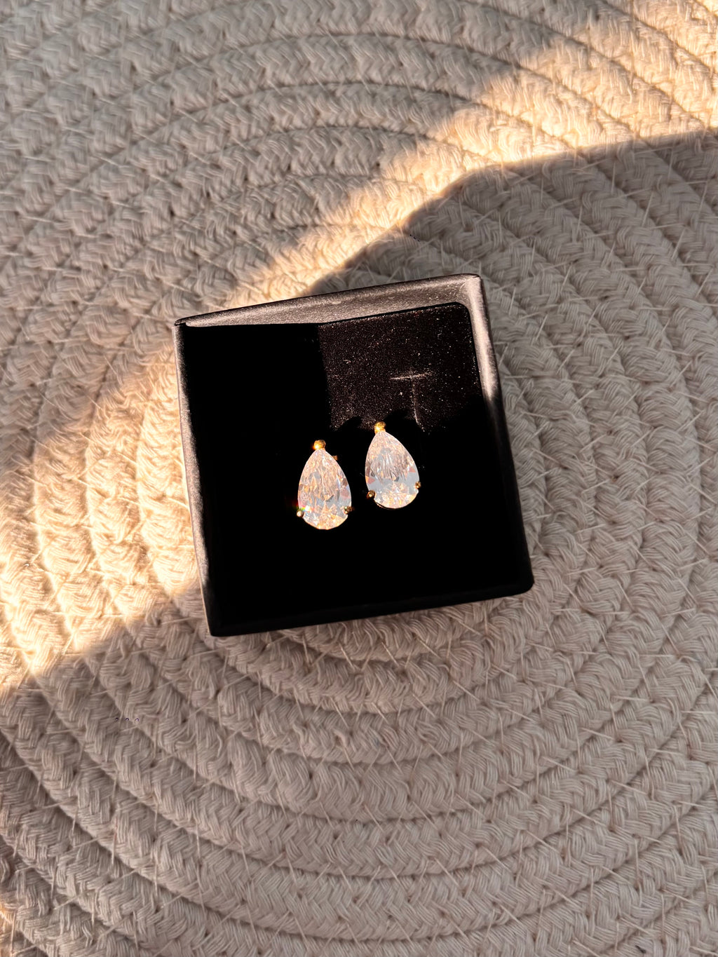 Pear Diamond Earrings