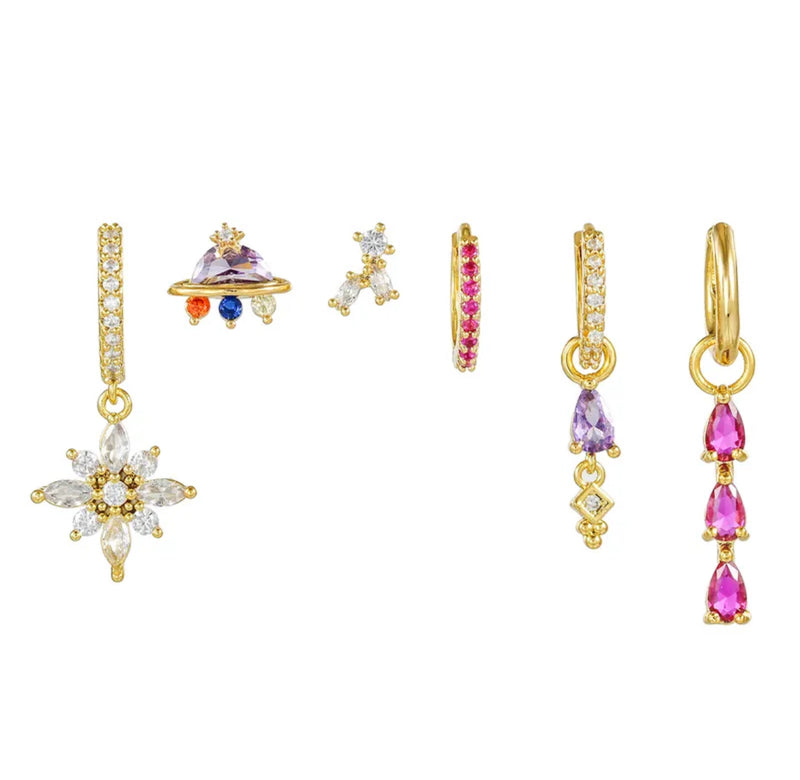 Princess Earrings Set