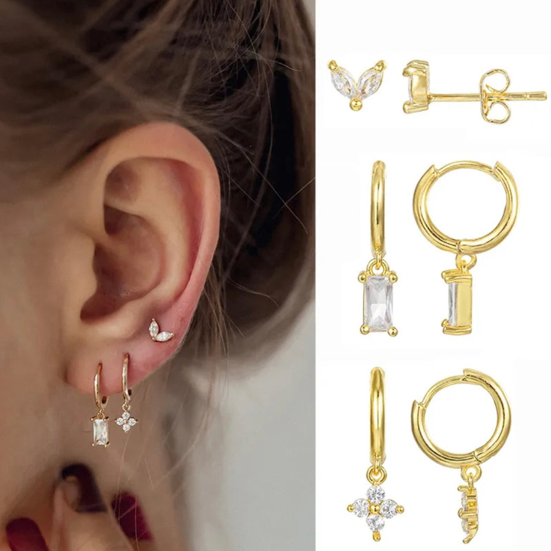 Bloom Earrings Set