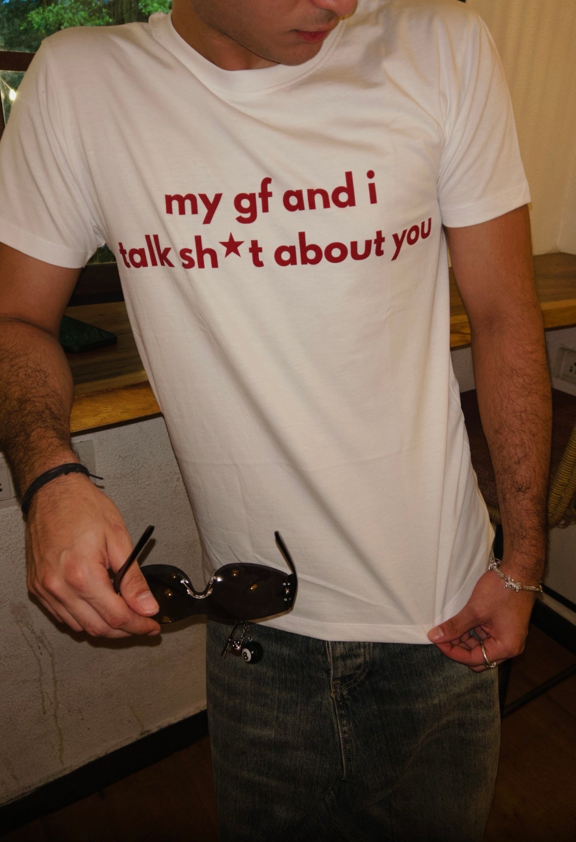 My gf and I talk sh*t