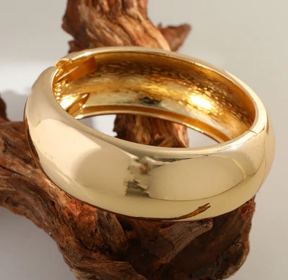 Chunky Gold Bangle