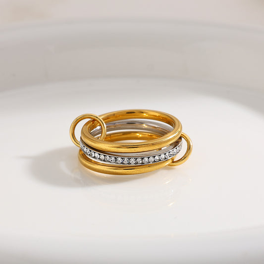 Three-Layer Ring