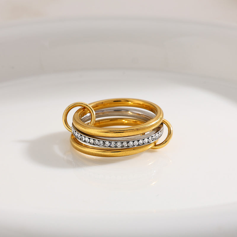 Three-Layer Ring