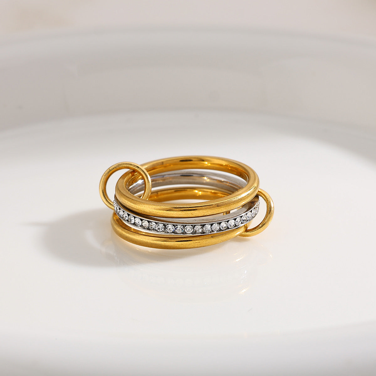 Three-Layer Ring