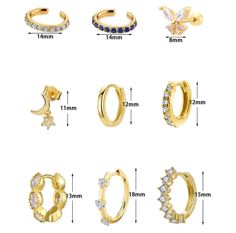 Vienna Earrings Set