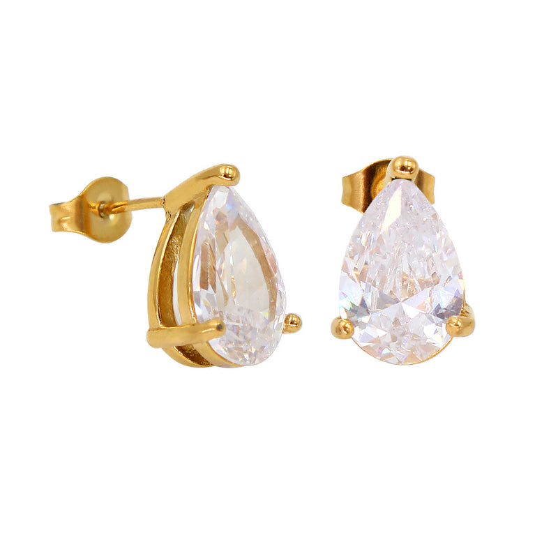 Pear Diamond Earrings