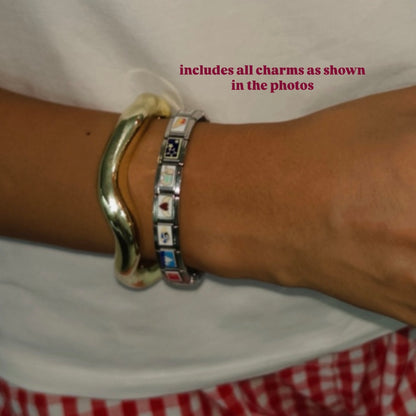 Italian Charm Bracelet