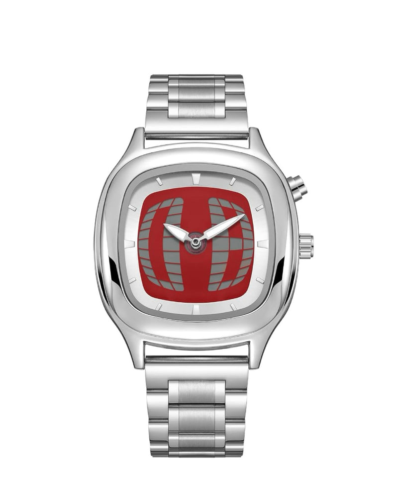 Y2k Digital Watch Red (Square)