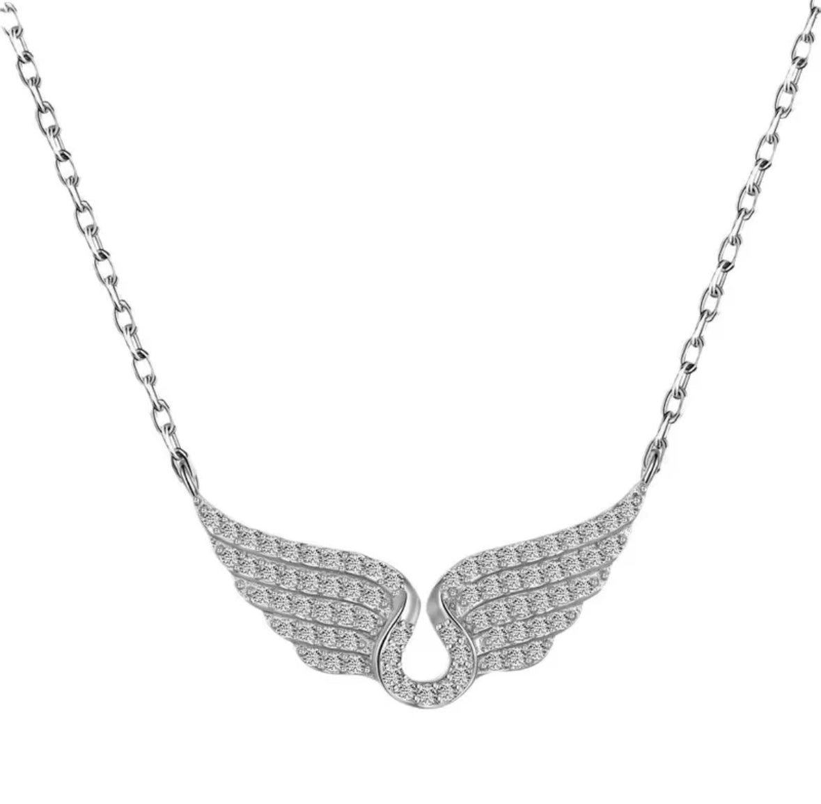 Angel Necklace Silver