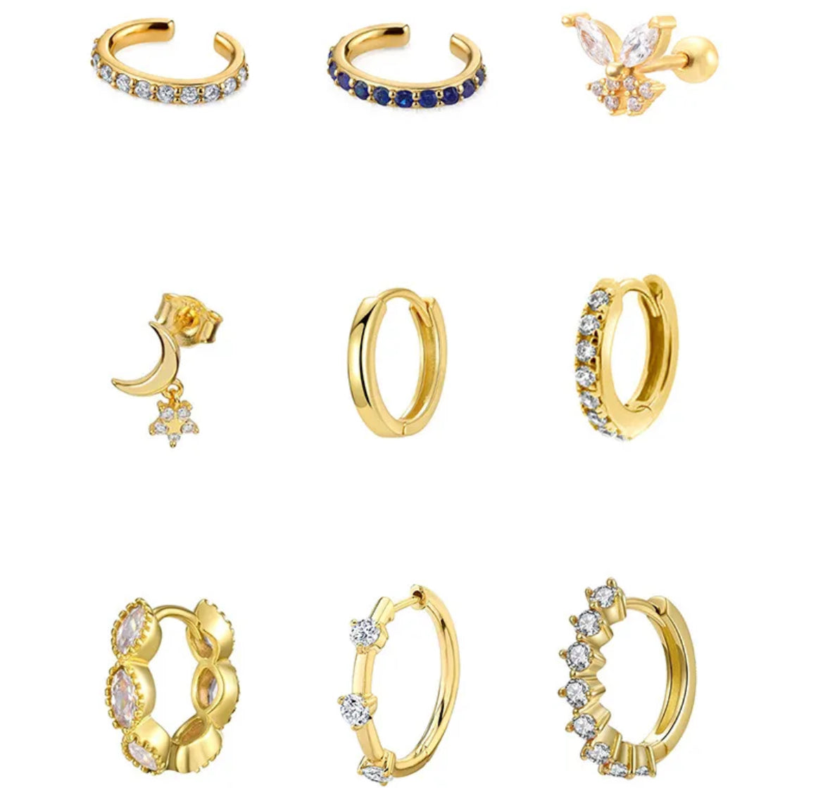 Vienna Earrings Set