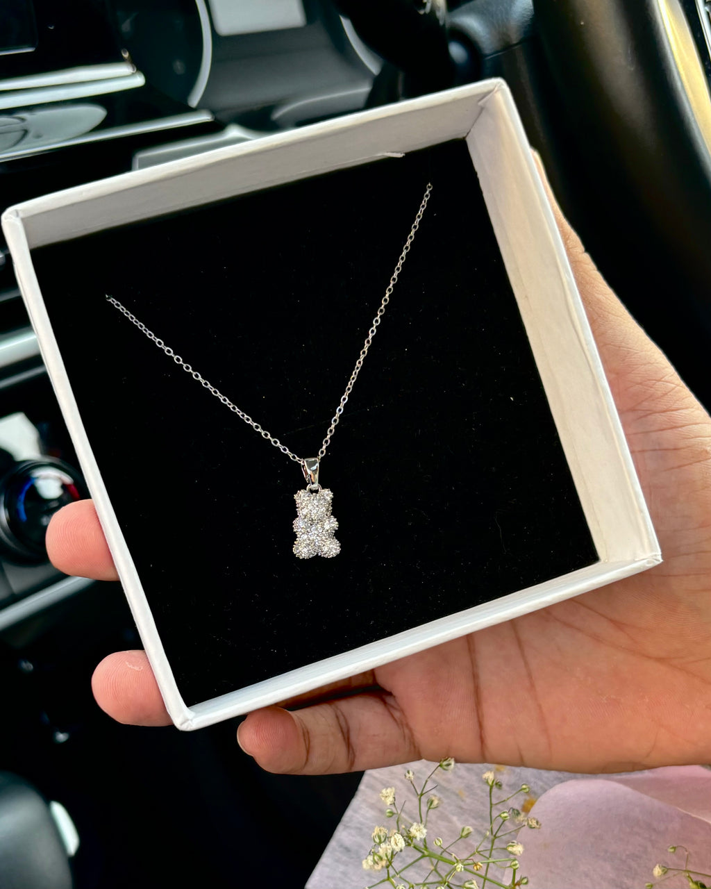 Teddy Necklace (Silver)