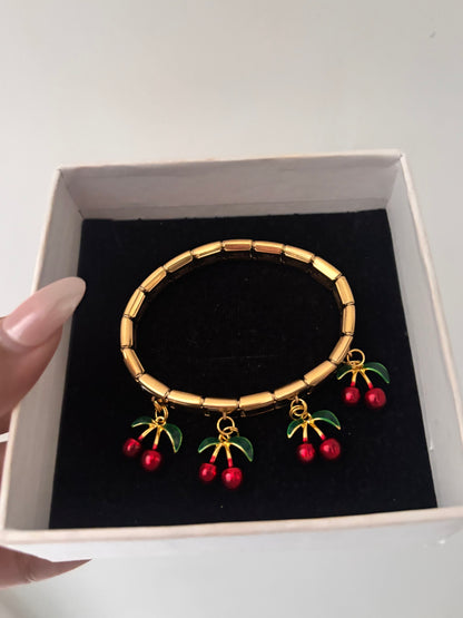 Cherry Italian Charm