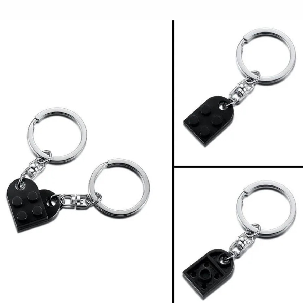 Lego Couple Keychain