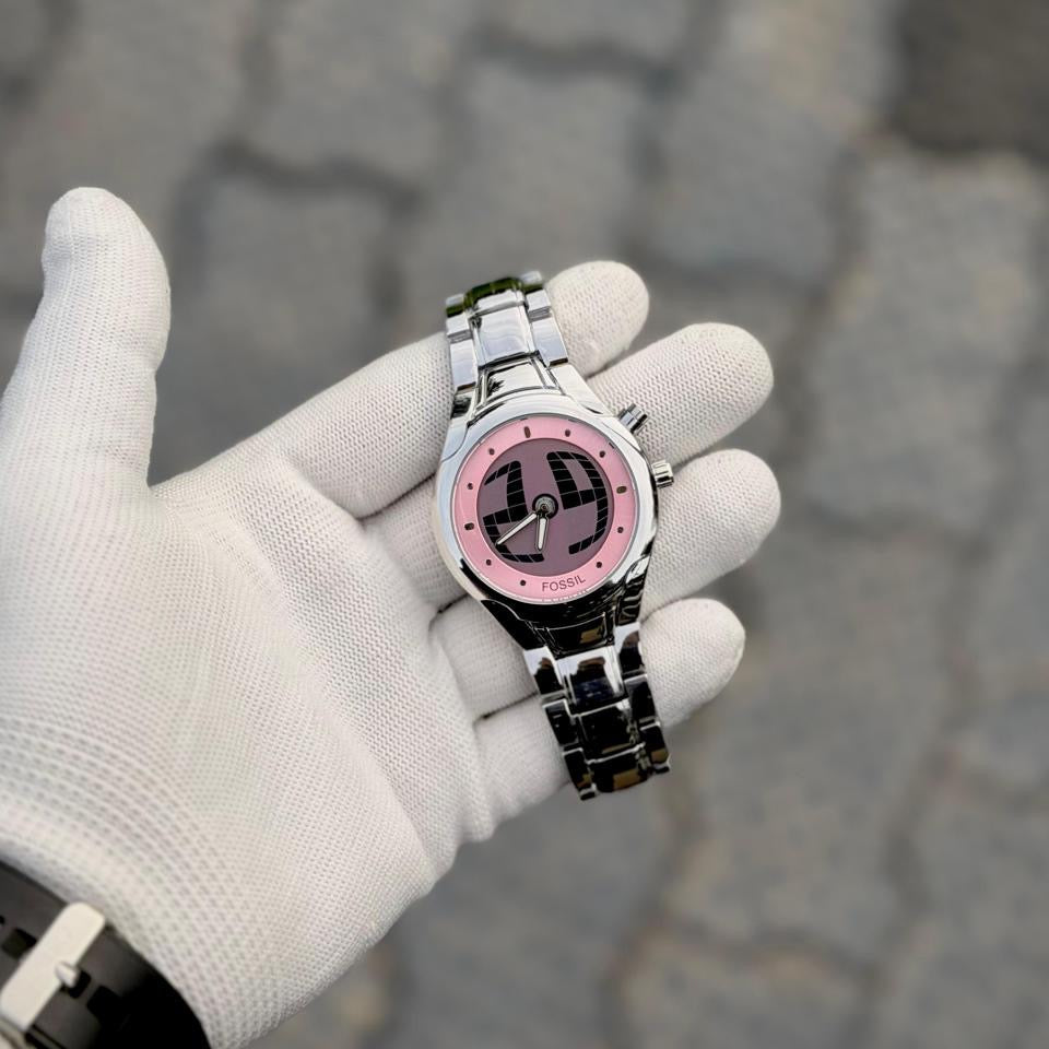 Y2k Digital Watch (Pink)