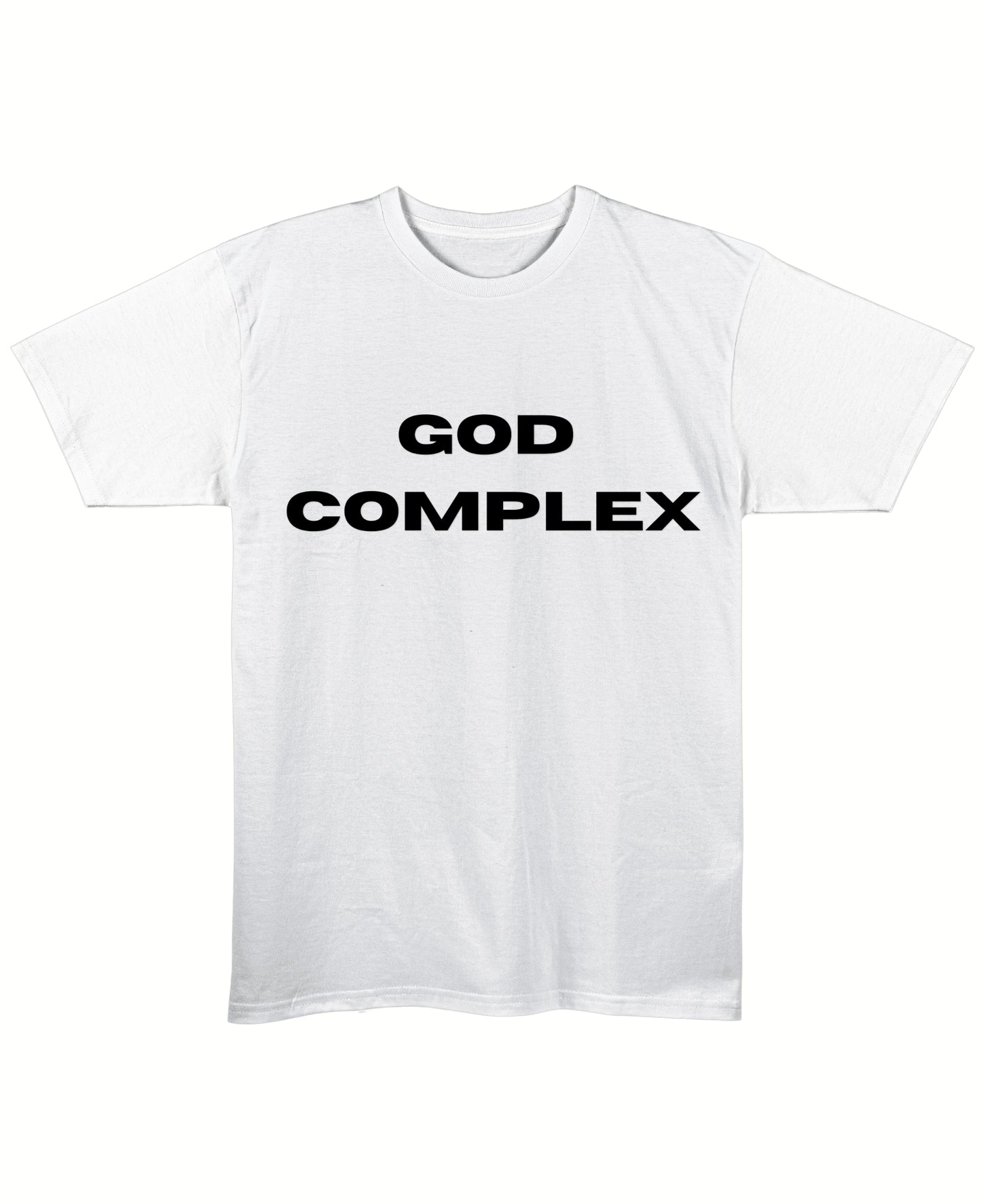 White Regular Fit T-shirt Front Design