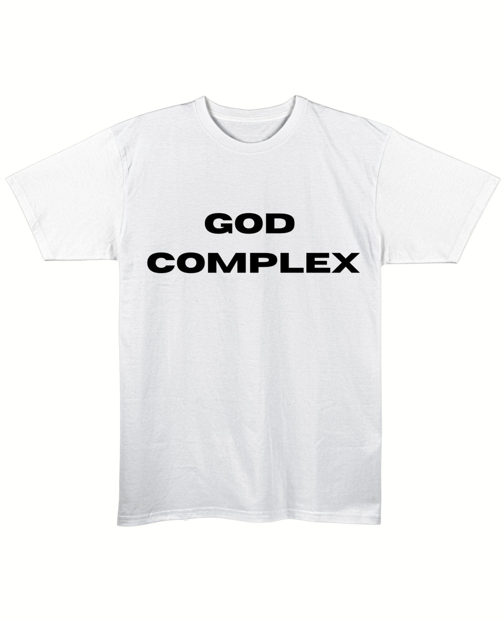 White Regular Fit T-shirt Front Design