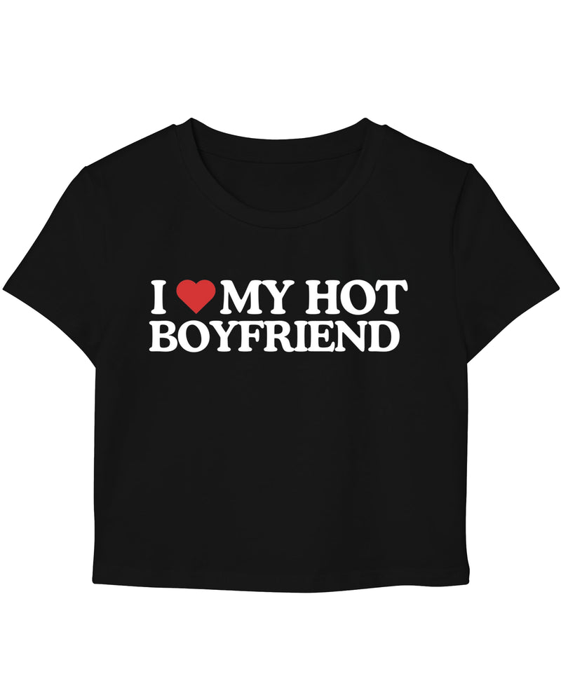 Black Baby Tee Front Design