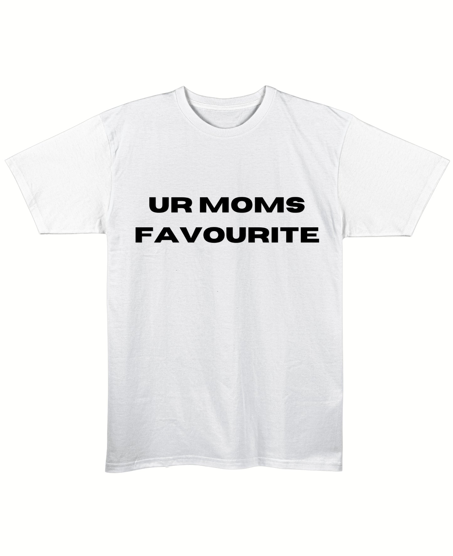 White Regular Fit T-shirt Front Design