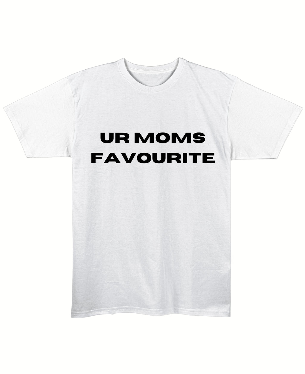 White Regular Fit T-shirt Front Design