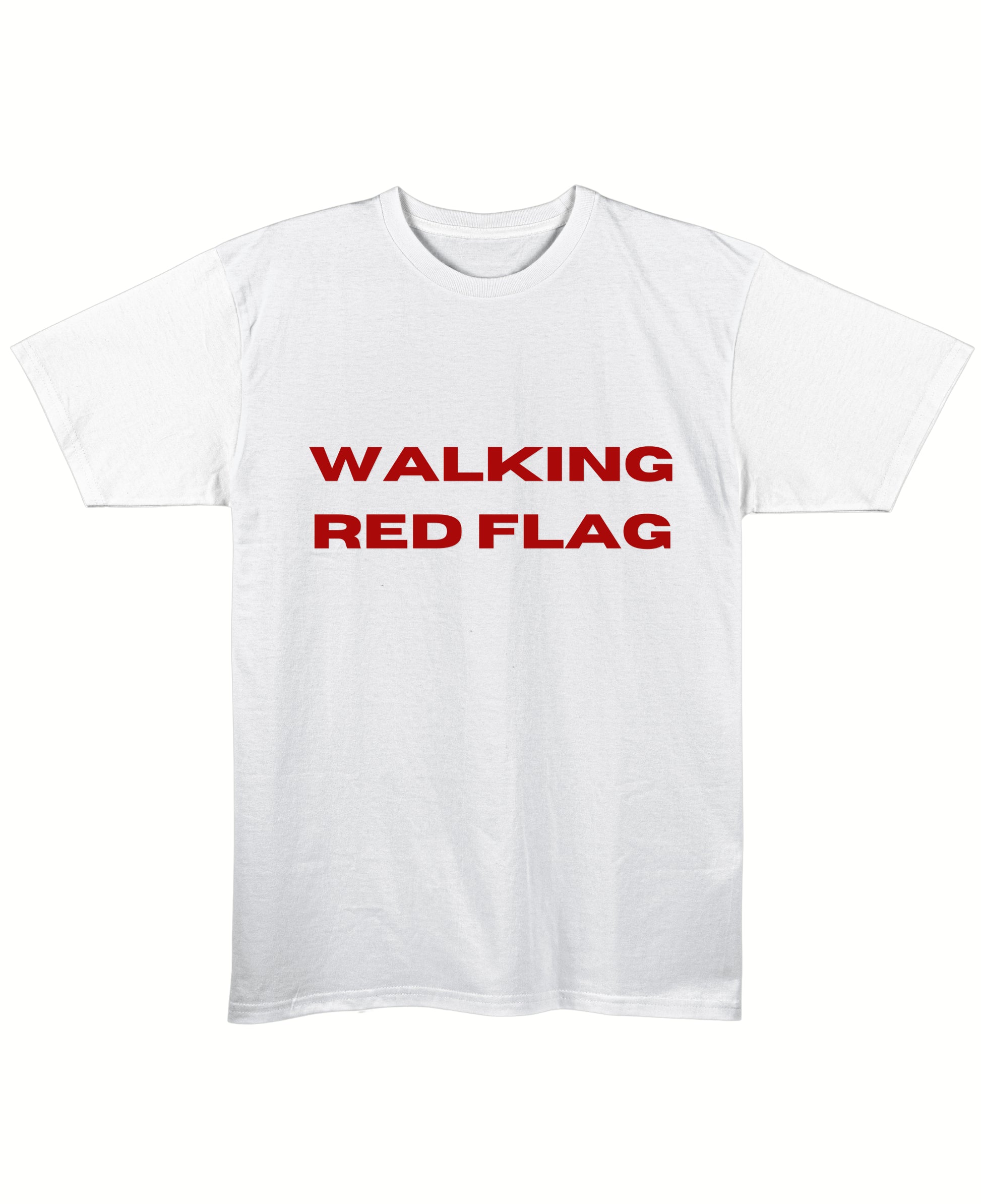 White Regular Fit T-shirt Front Design