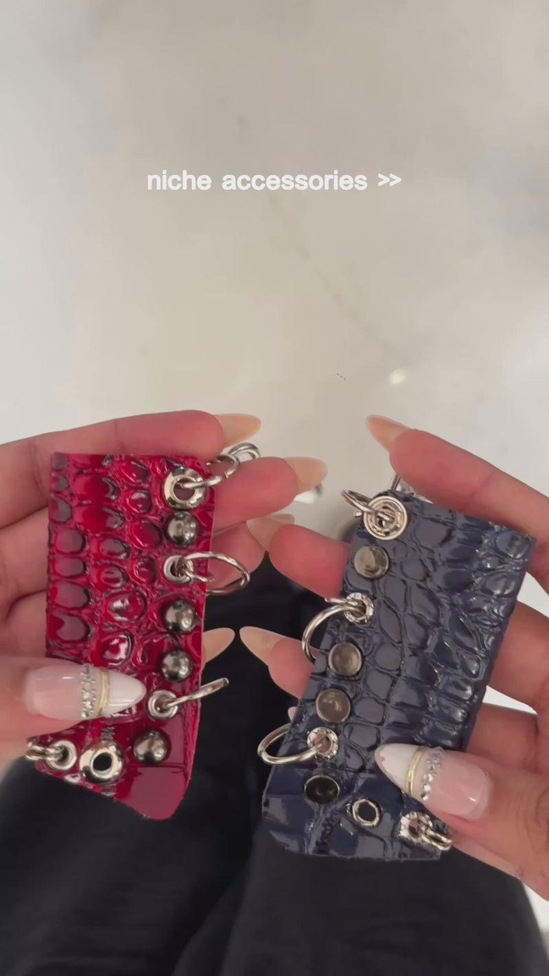 Leather Red Case